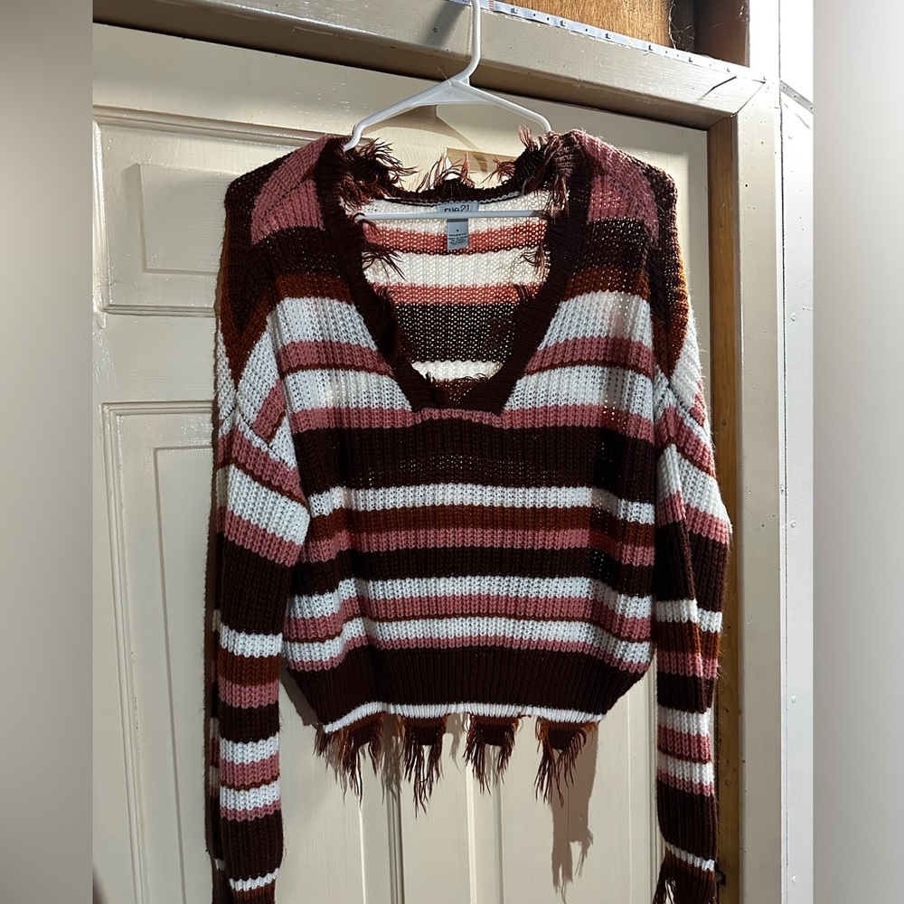 Rue21 Distressed Sweater
